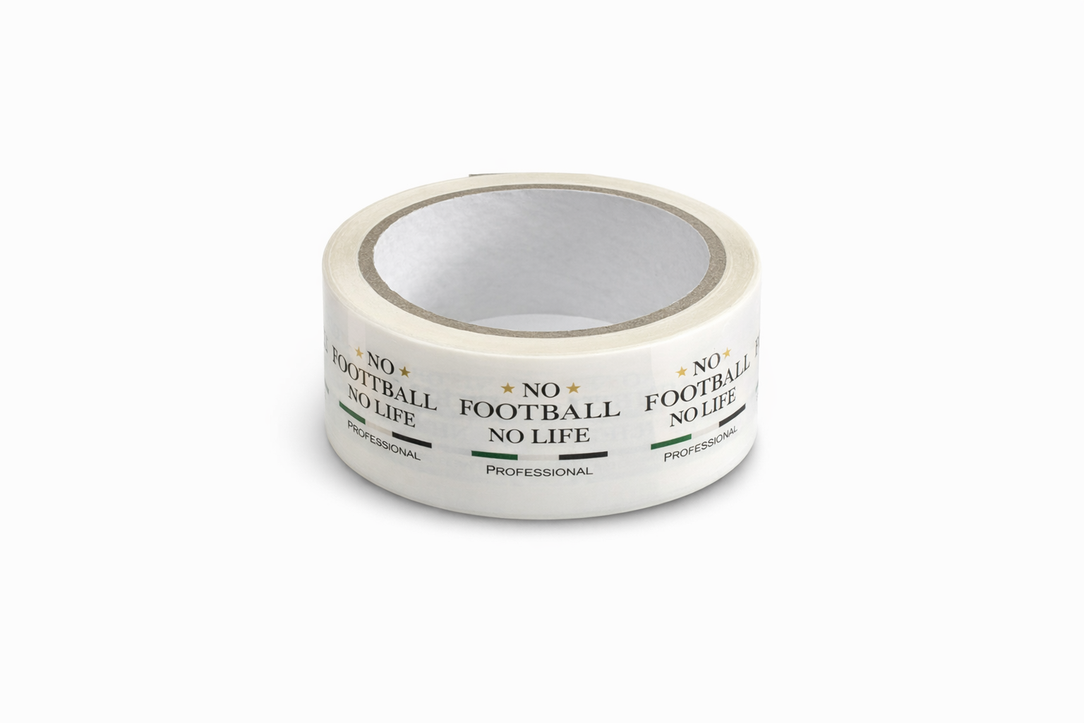 NO FOOTBALL NO LIFE NFNL Printed BOPP Tape(white)