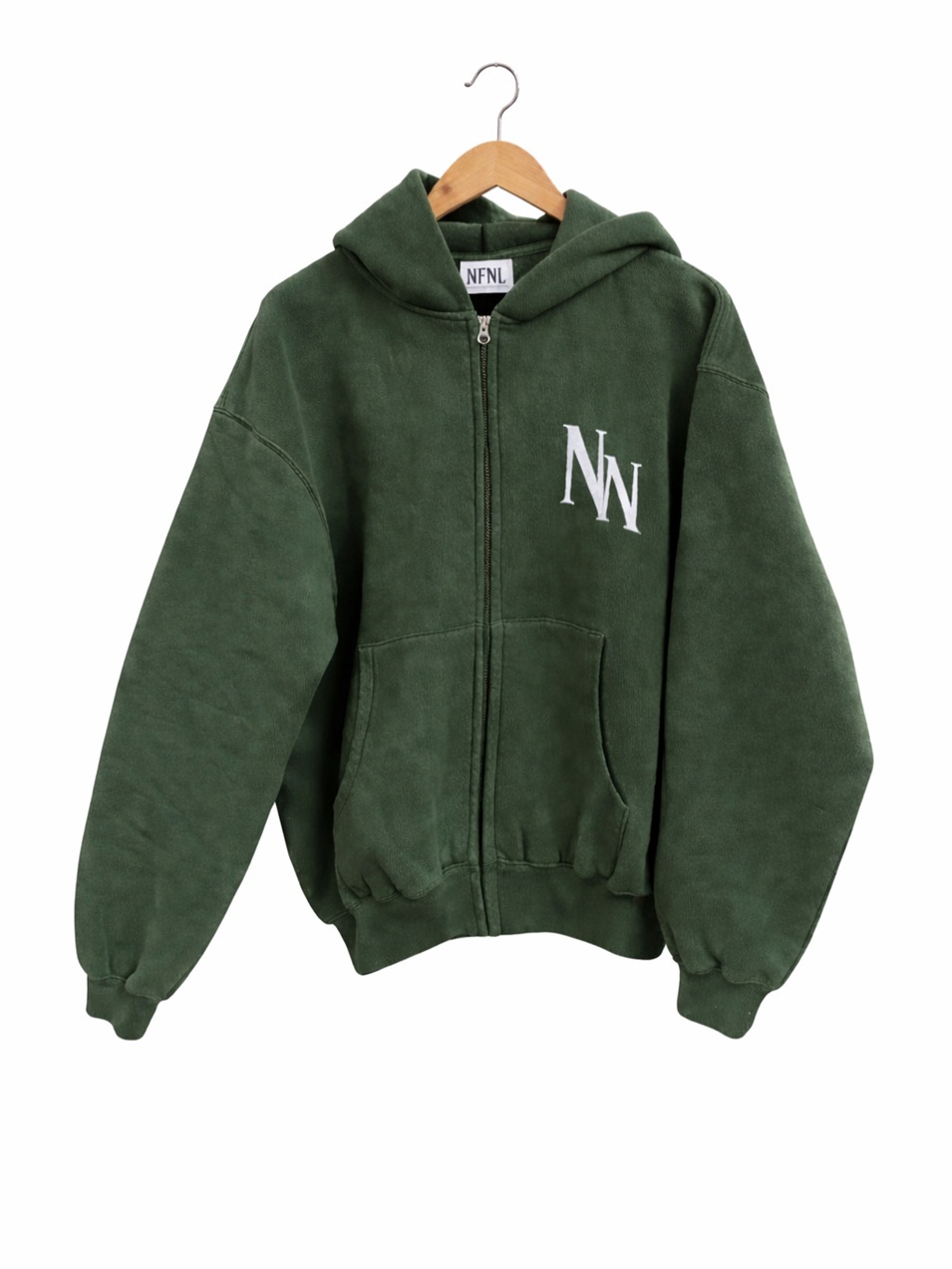 NFNL Hooded Zip-up(GREEN)