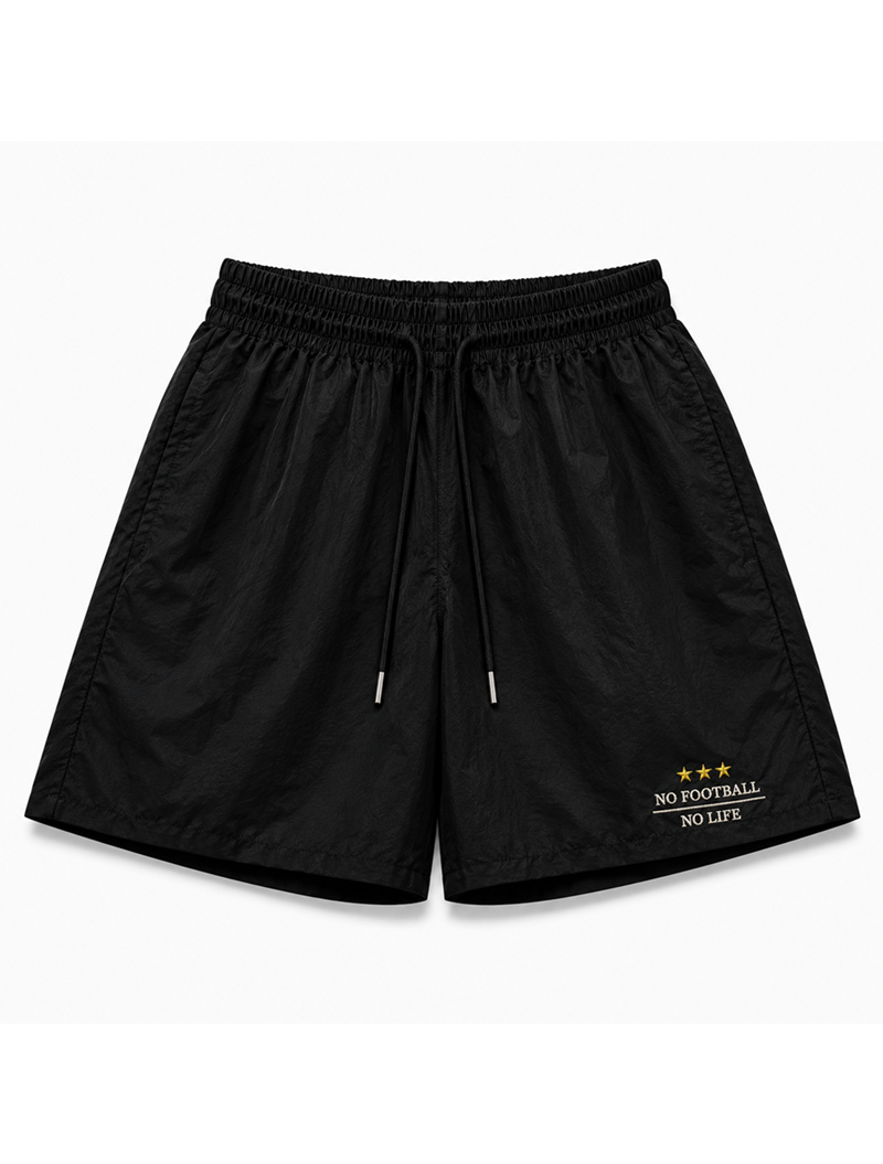 No Football No Life NFNL Shorts Black