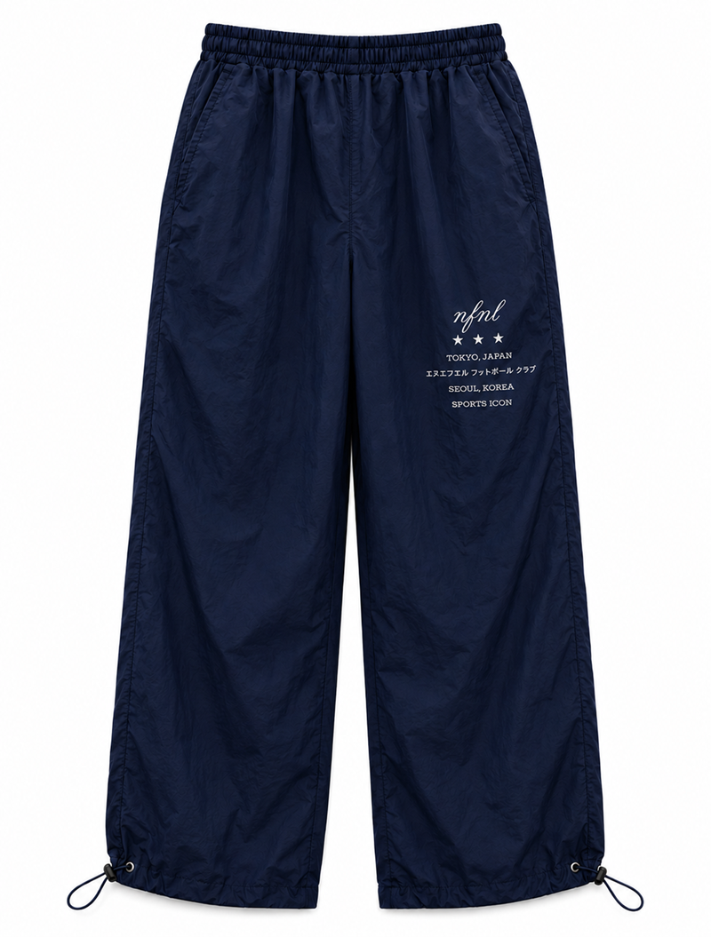 NFNL LIFE STYLE WOVEN SWEATPANTS(NAVY)