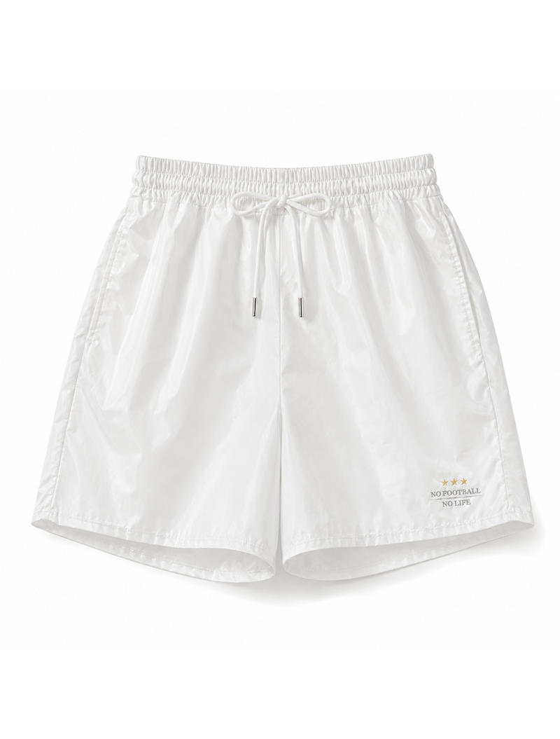 No Football No Life NFNL Shorts white