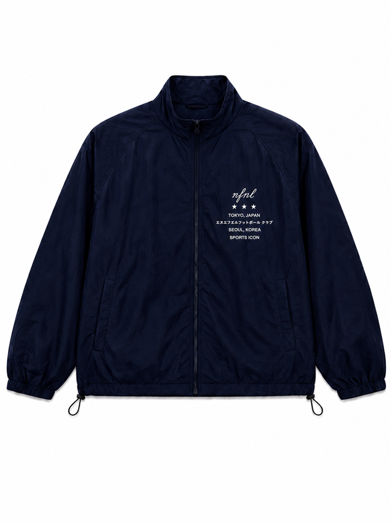 NFNL LIFE STYLE SWEATJAKET(NAVY)